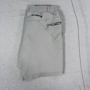 Birddogs Shorts Mens Small S Khaki Excellent Built-in Liner 7" Inseam Tan